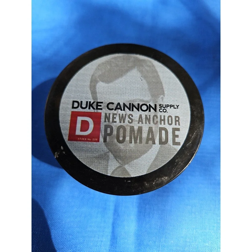 2 Duke Cannon Supply Co. NEWS ANCHOR POMADE Hair Gel Sandalwood NEW
